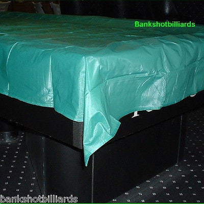 8' billiards Pool table COVER color: classic green weighted corners NIP.