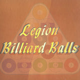 Legion POOL BALLS  SET billiards w/ cue ball NIB.