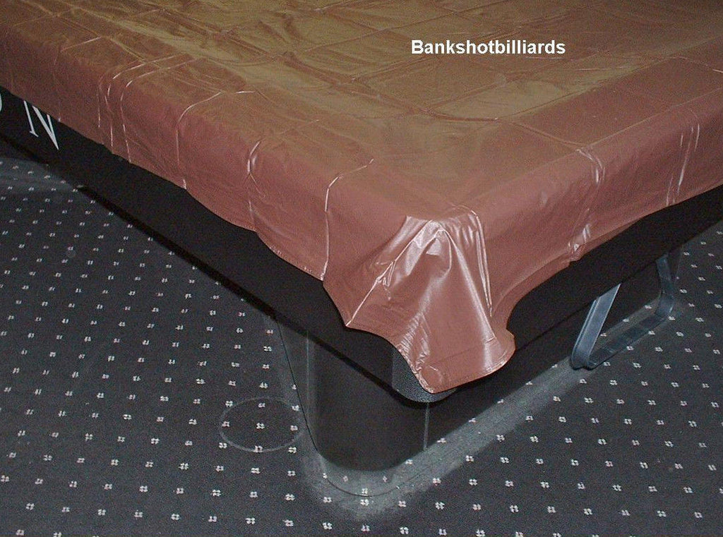 8' billiards Pool Table COVER color: antique brown