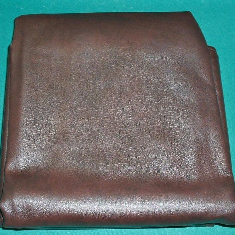 8' NAUGAHYDE pool table COVER 100 x 56 x 8 Brown.