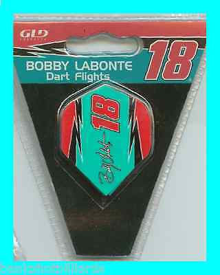 Bobby LABONTE set of 3 Dart FLIGHTS Nascar 18 wide standard size